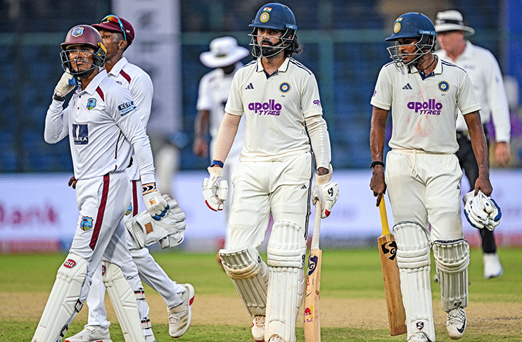 India close in on Test series sweep despite West Indies fightback