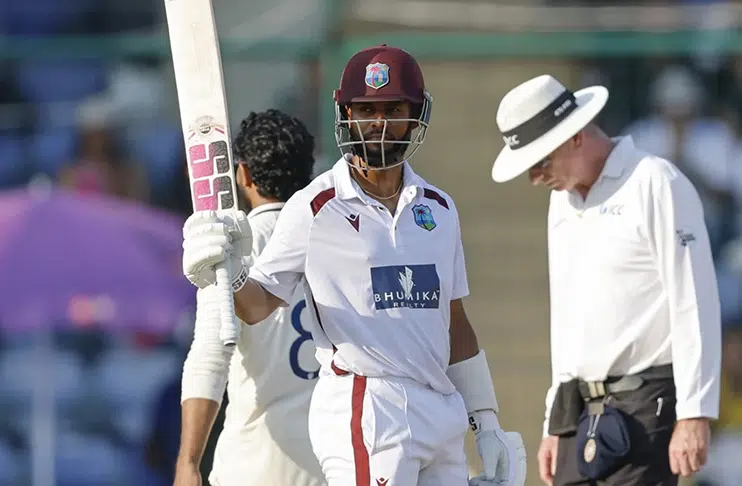 Campbell leads West Indies fightback against Kuldeep-inspired India