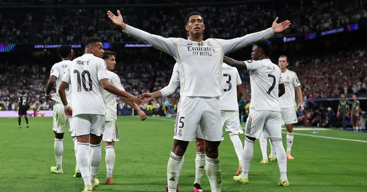 Jude Bellingham strikes to help Real Madrid edge Juventus