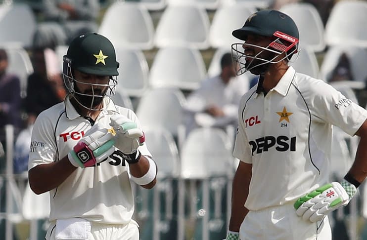 Shan Masood, Abdullah Shafique steady Pakistan in Rawalpindi Test