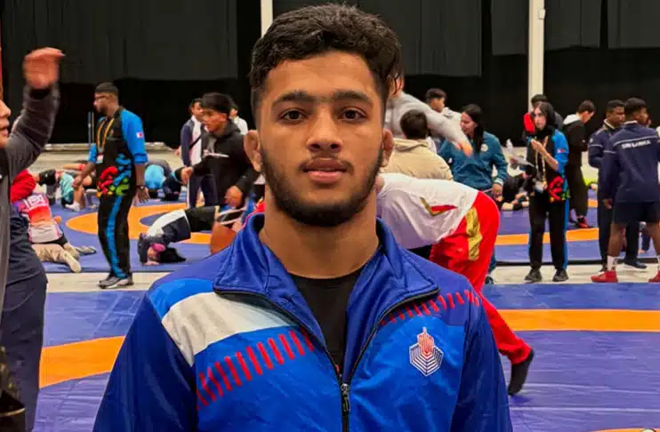 Pakistan wrestler Hasan Ali advances to Asian Youth Games Quarter-finals