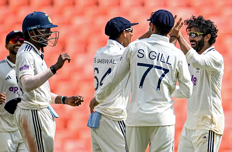 Jadeja stars as India crush West Indies inside three days