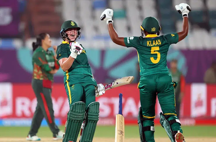 De Klerk stars again as South Africa edge Bangladesh in Women's World Cup thriller