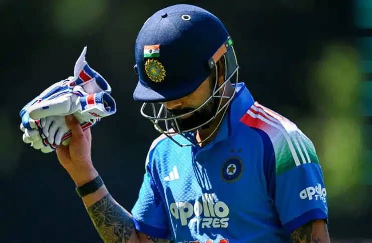 Virat Kohli sets unwanted record during second Australia ODI