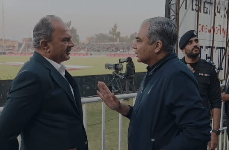 Chairman PCB Mohsin Naqvi visits Rawalpindi Cricket Stadium