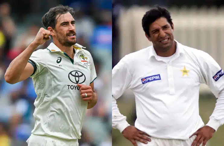 Mitchell Starc poised to break Wasim Akram’s Test record