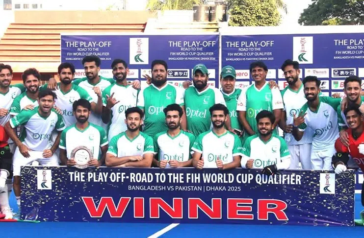 Dominant Pakistan sweep Bangladesh in Hockey series