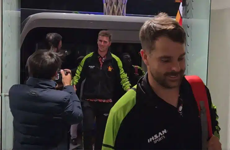 Zimbabwe arrive in Pakistan for T20I tri-series