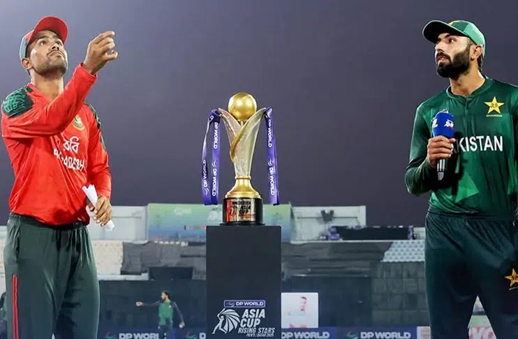رائزنگ سٹارز ایشیا کپ فائنل‘پاکستان فاتح 3 پاکستان شاہینز ، بنگلادیش اے