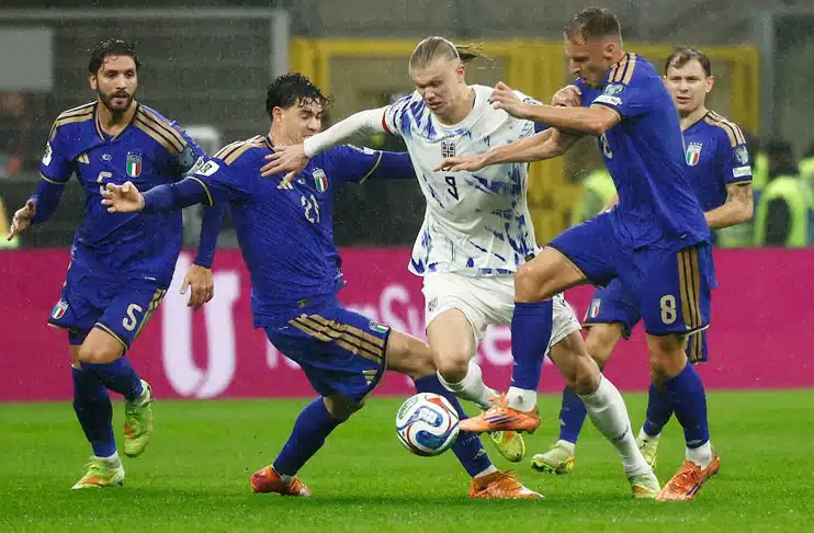 Haaland strikes as Norway thump Italy to reach first World Cup since 1998