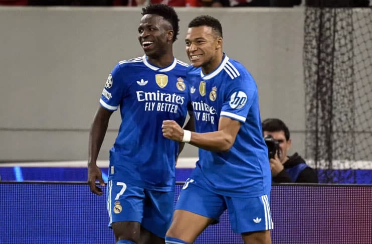 Kylian Mbappe hits four as Real Madrid edge Olympiacos in thriller