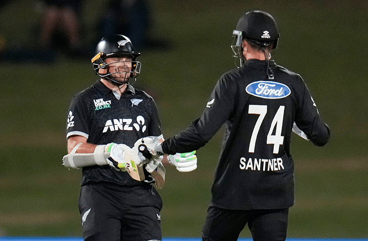 Santner fireworks give New Zealand ODI series win over West Indies