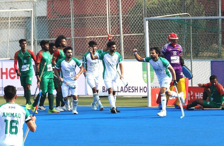 Pakistan crush Bangladesh in Hockey World Cup qualifier opener
