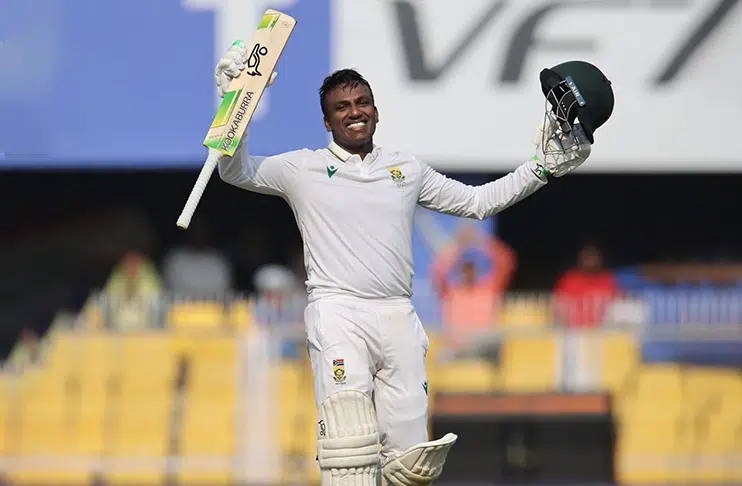 Muthusamy ton, Jansen 93 put South Africa on top in second India Test