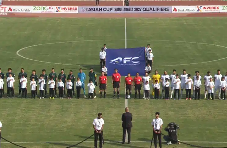 Pakistan football team trails Syria at half-time in AFC Asian Cup Qualifier