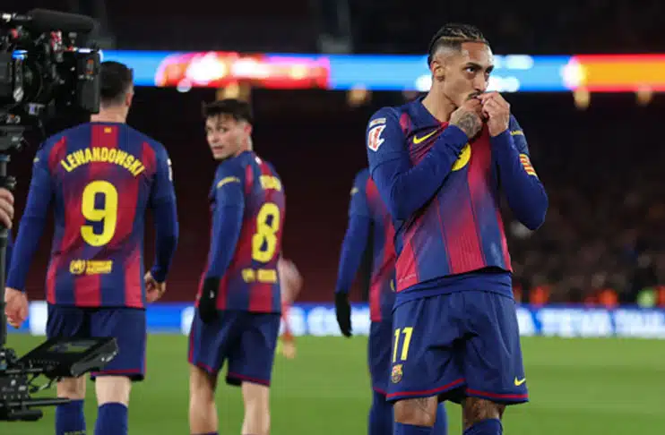 Barcelona make Atletico Madrid comeback to extend La Liga lead