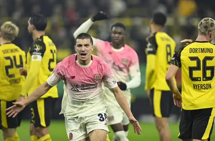 Leverkusen knock Borussia Dortmund out of German Cup
