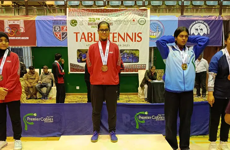 National Games: Pakistan Army's Hoor Fawad wins Tennis Singles Title