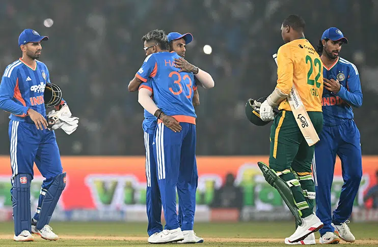 Pandya stars as India rout South Africa in T20I series opener