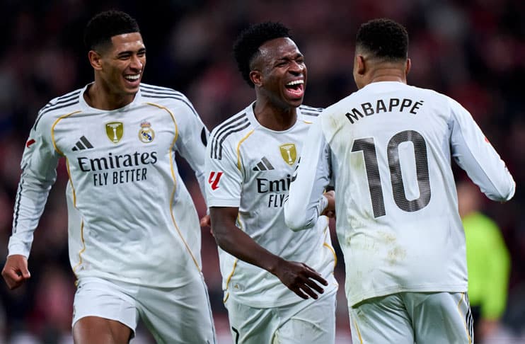 Mbappe double powers Real Madrid to win at Athletic Bilbao