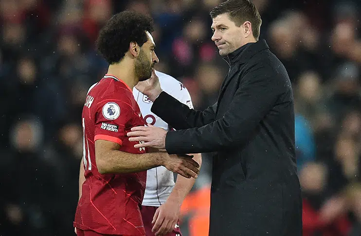 Liverpool great Gerrard opens up on Salah’s ’emotional’ outburst