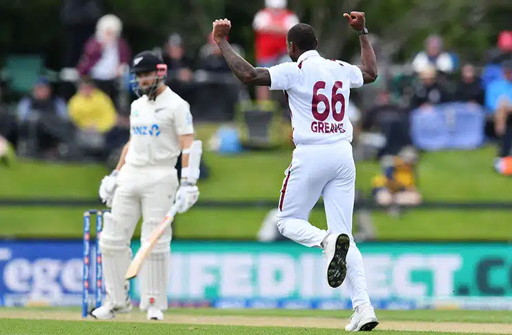 New Zealand struggle as West Indies exploit pace-friendly wicket