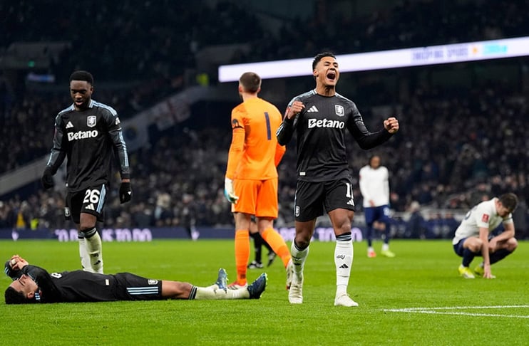 Aston Villa leave Tottenham boss Frank on the brink with FA Cup win