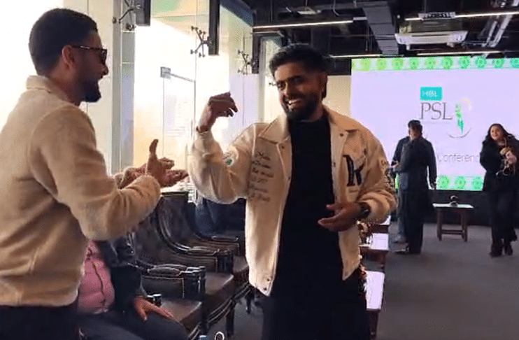 WATCH: Babar Azam among stars at PSL player auction workshop