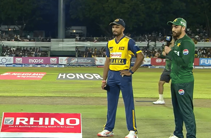 Pakistan win toss against Sri Lanka in rain-reduced game