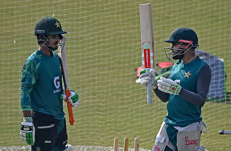 Saim Ayub hits ton in scenario-based practice match