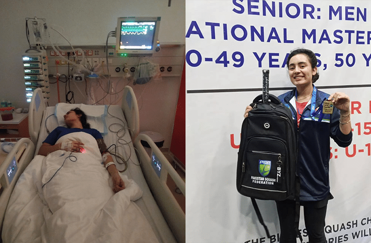 Pakistan’s Mehwish Ali seriously injured during WSF Czech Open semi