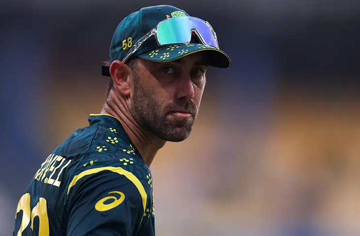 Glenn Maxwell reacts after joining Hyderabad for PSL 11