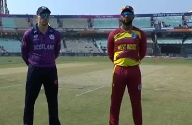 T20 World Cup: Scotland win toss, bowl first against West Indies