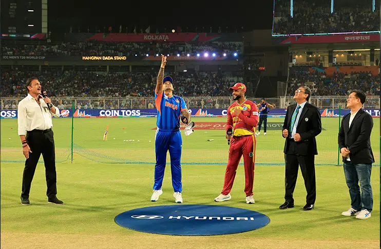 T20 World Cup: India win toss against West Indies