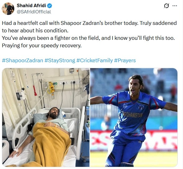shahid-afridi-voices-concern-as-shapoor-zadran-battles-illness