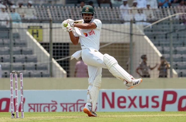 Shanto stands tall as Bangladesh dominate rain-hit Day 4 against Pakistan