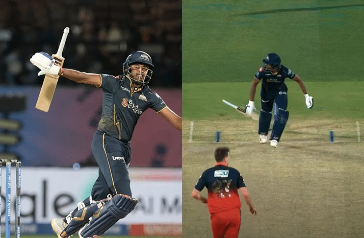 sai-sudharsan-bowled-bizzare-bat-incident-ipl-2026-gujrat-titans-rcb