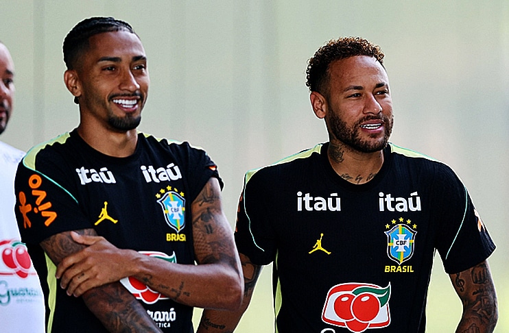 Ancelotti shares fresh update on Neymar, Raphinha ahead of Scotland clash