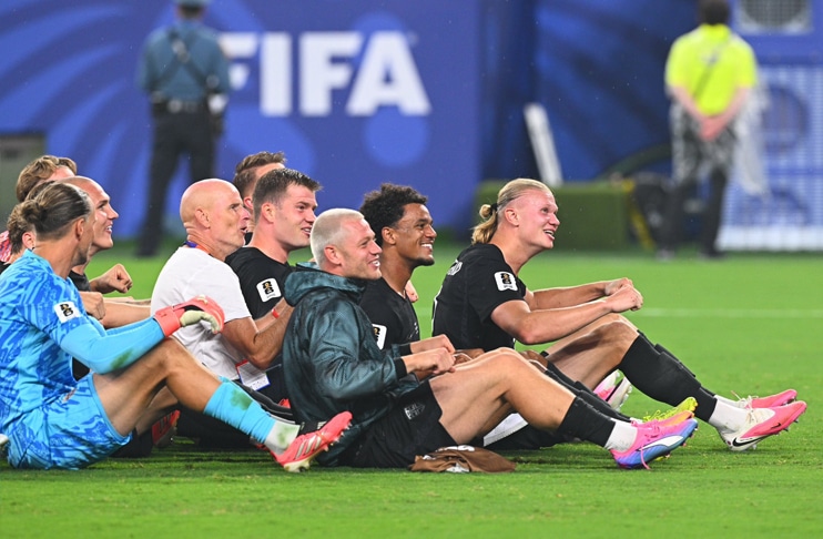 WATCH: Haaland joins Norway’s “Viking Row” celebration after Senegal win