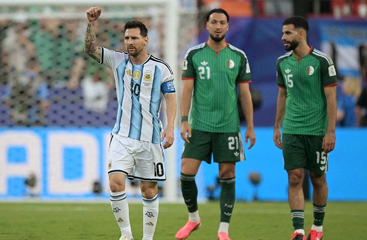 Argentina beat Algeria 3-0 as Messi ties World Cup goals record