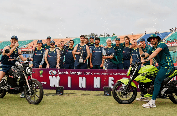 Australia thrash Bangladesh to complete T20I series sweep