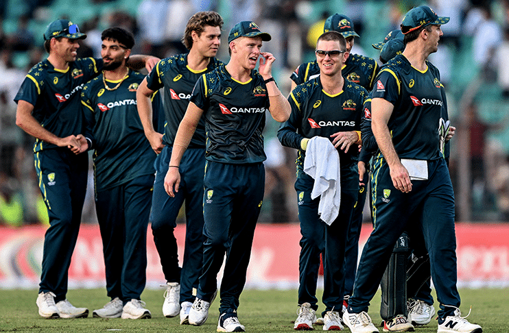 Australia edge Bangladesh to seal T20I series