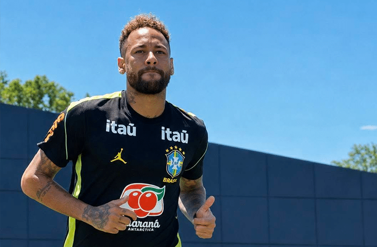 Neymar back in training with Brazil at FIFA World Cup 2026