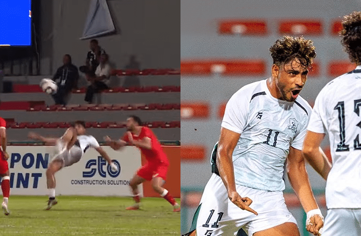 WATCH: Shayak Dost scores jaw-dropping bicycle kick in Pakistan win