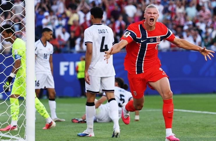 Haaland double powers Norway to FIFA World Cup win over Iraq