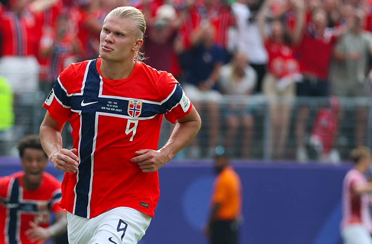 Erling Haaland reacts after inspiring Norway to World Cup quarter-finals