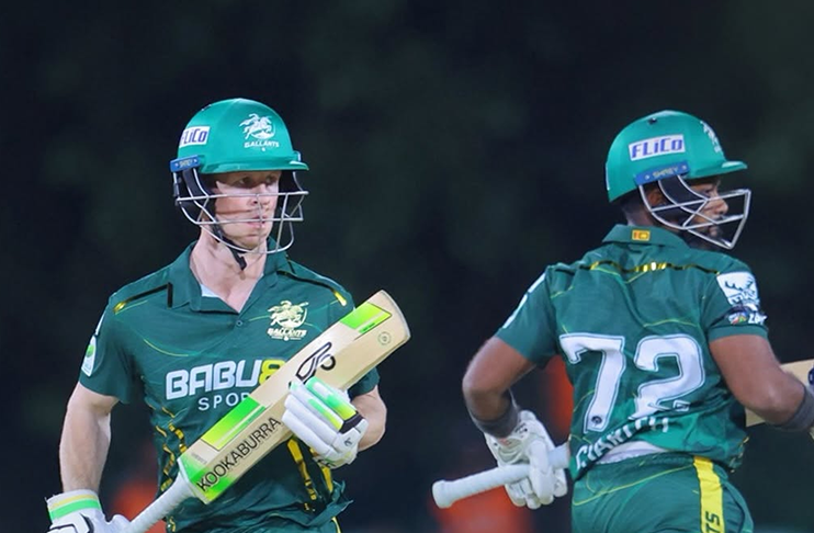 Chamika Karunaratne's knock powers Galle Gallants to big total