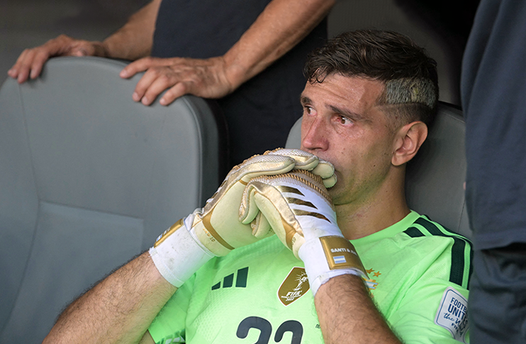 Emi Martinez hints at Argentina retirement after defeat to Spain