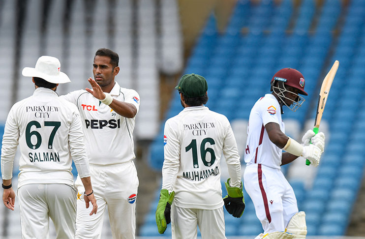 Mohammad Ali takes four as Pakistan bowl out West Indies