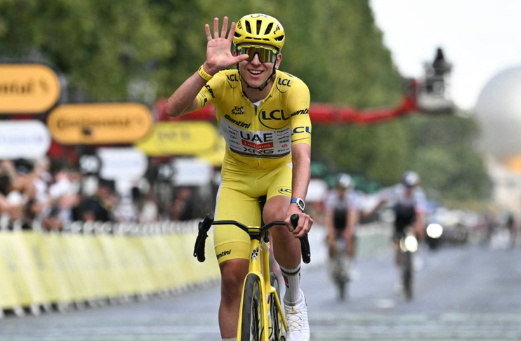 Tadej Pogacar wins record-equalling fifth Tour de France